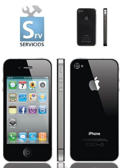 Apple Iphone 4s 8 Gb Negro Funda